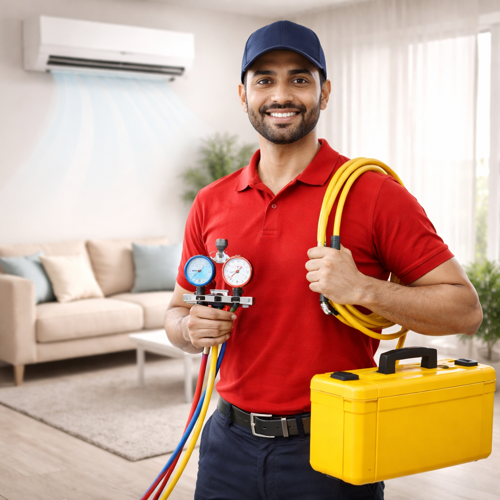 SBM TECHNO CARE SERVICES technician repairing home appliance